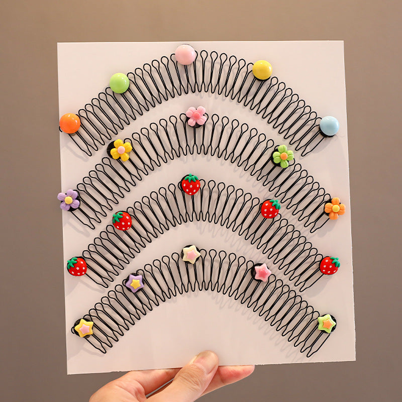 An extended version of a children's hair trimming tool