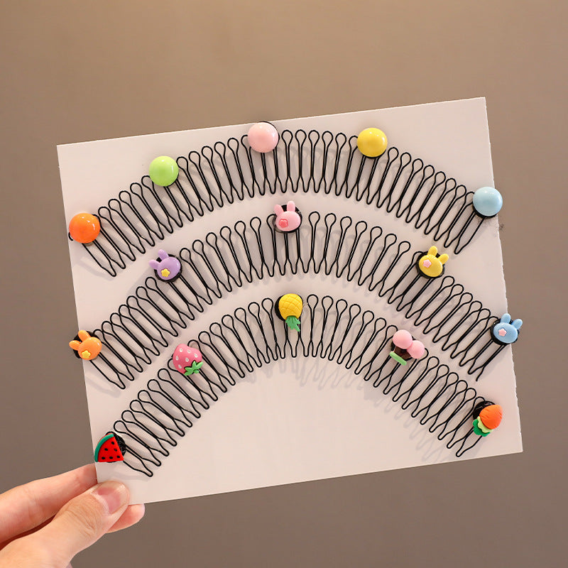 An extended version of a children's hair trimming tool