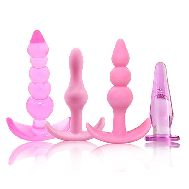 Anal Plug Six-Piece Set for Stimulation