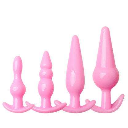 Anal Plug Six-Piece Set for Stimulation