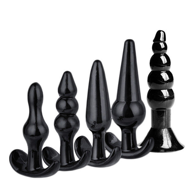 Anal Plug Six-Piece Set for Stimulation