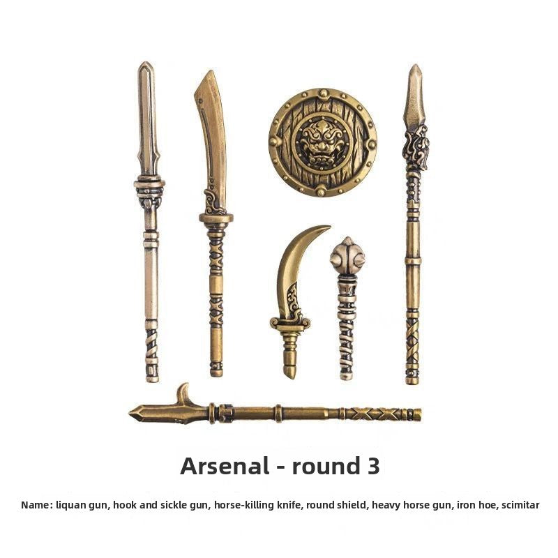 Ancient battlefield model ornament