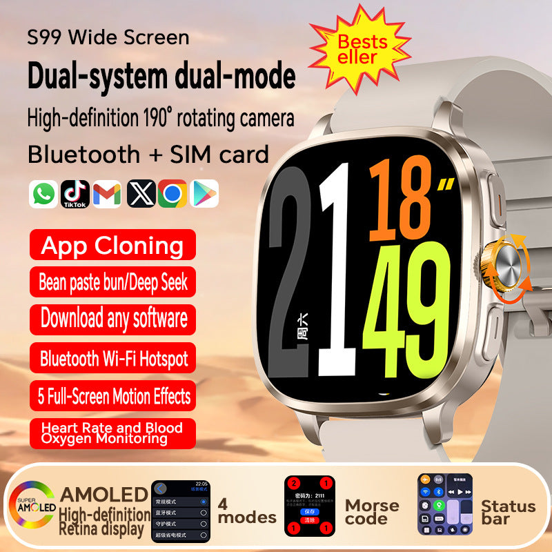 Android Smart Watch with Health Monitoring