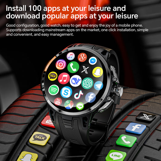 Android Smartwatch with Rotating Camera