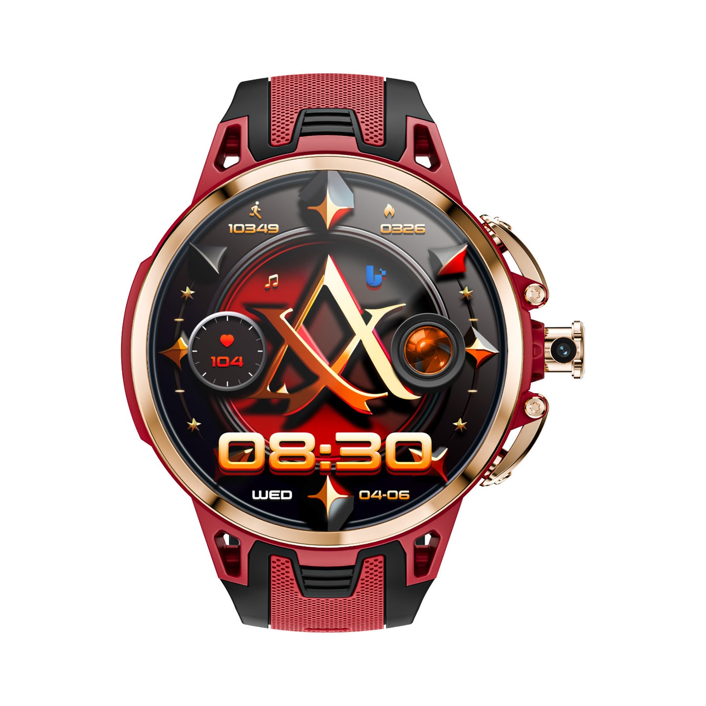 Android Smartwatch with Rotating Camera