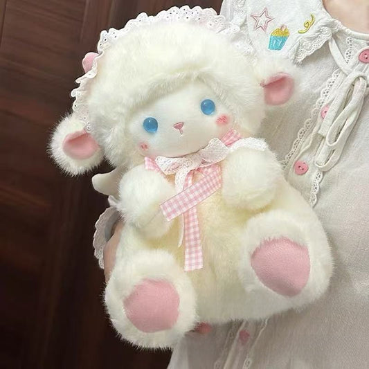 Angel Lamb Plush Doll