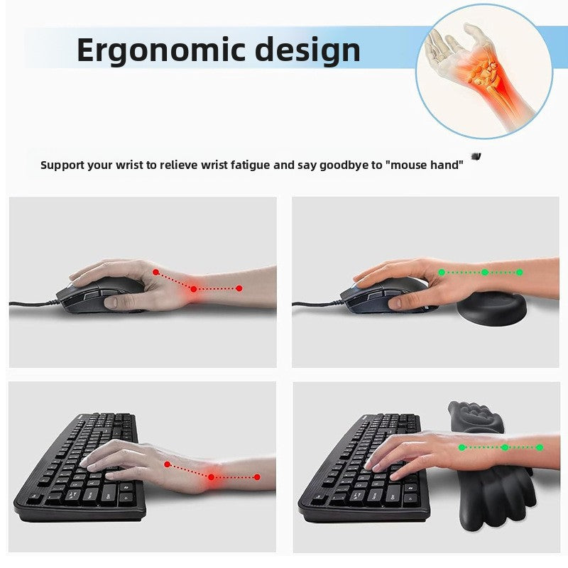 Angel Wings Keyboard Wrist Rest Desk Mat