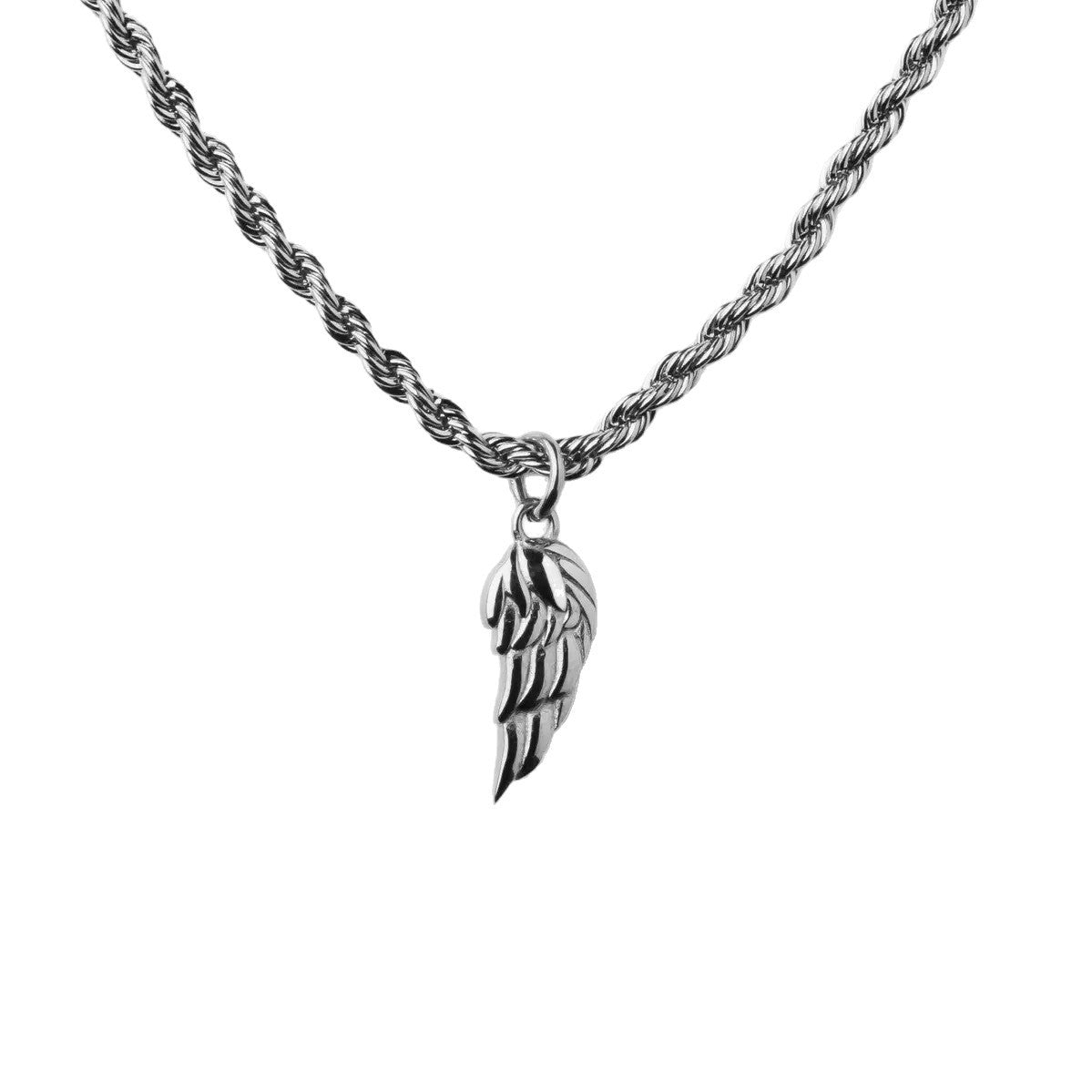 Angel Wings Pendant Necklace for Men