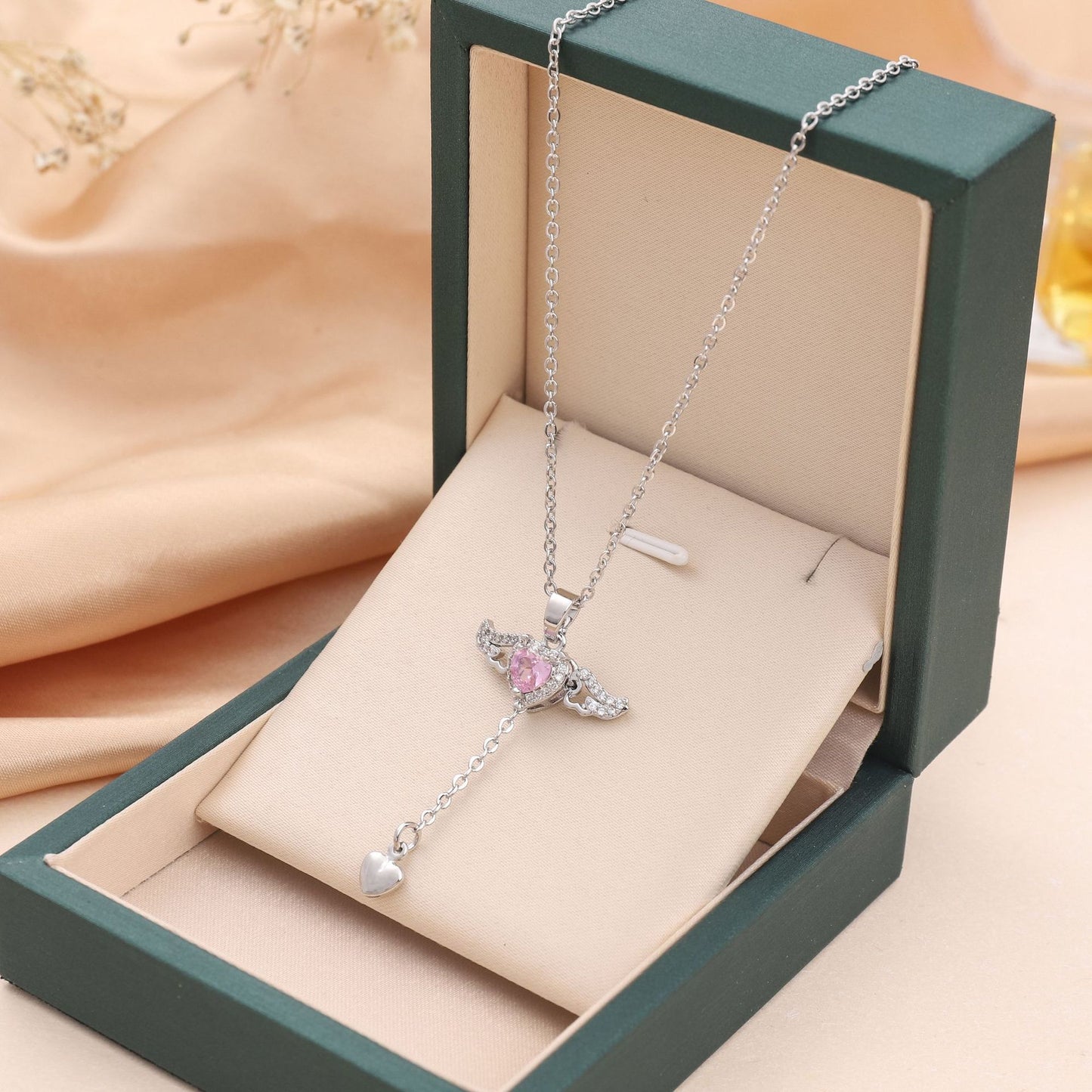 Angel Wings Titanium Steel Necklace