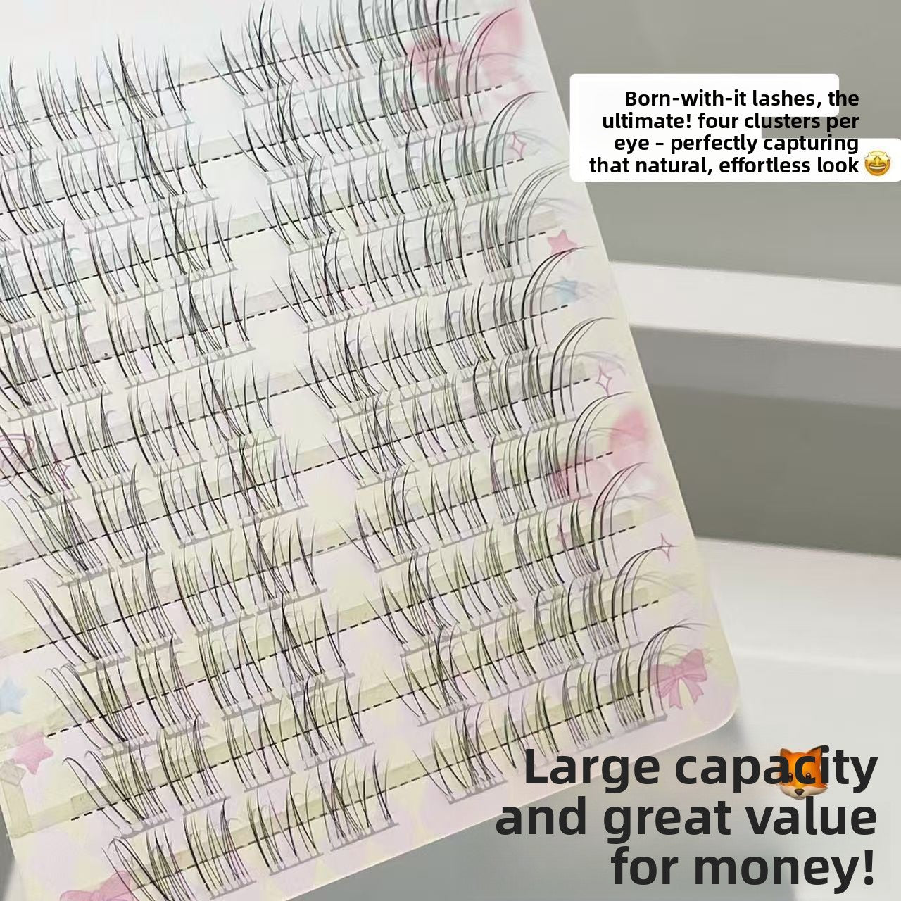 Angled False Eyelashes