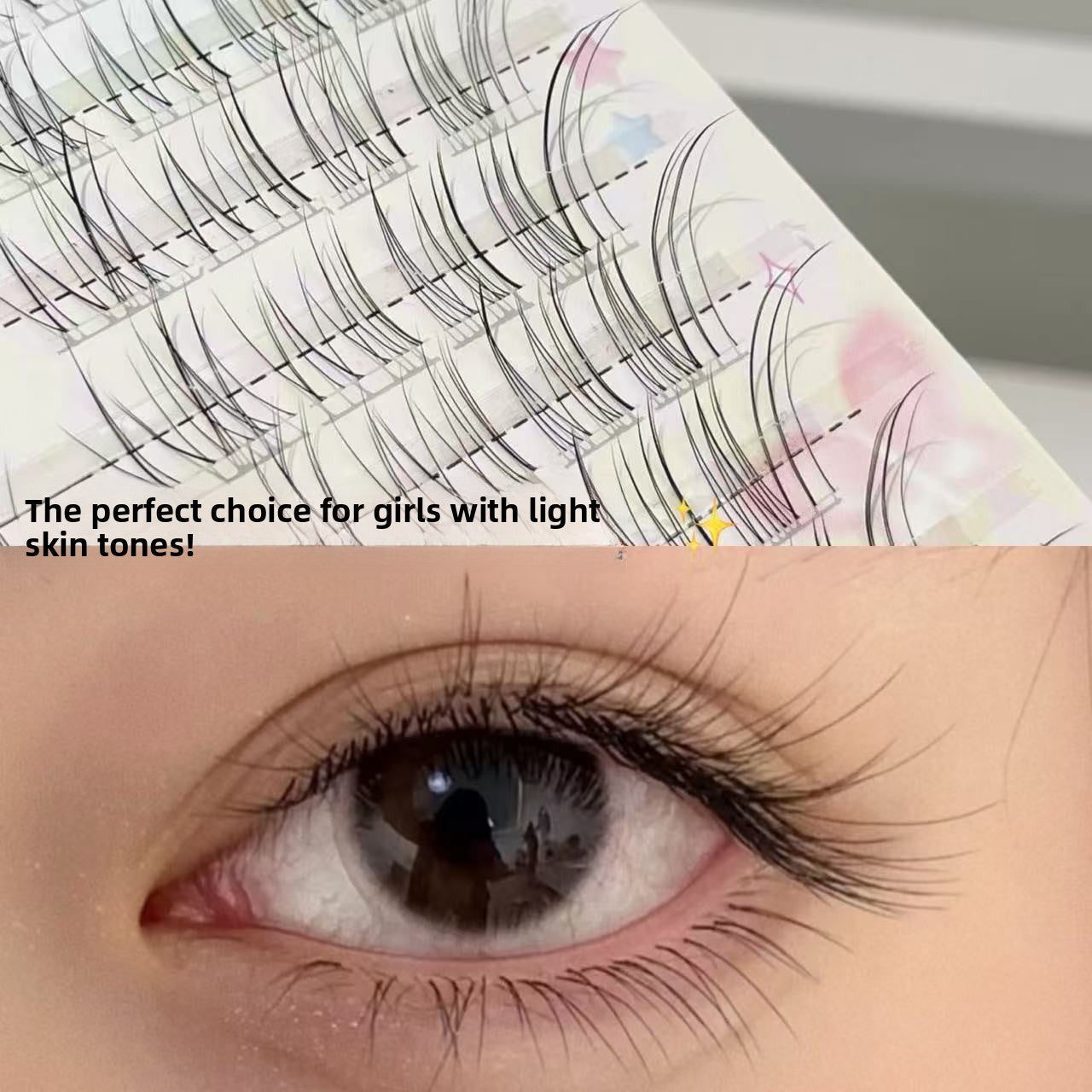 Angled False Eyelashes