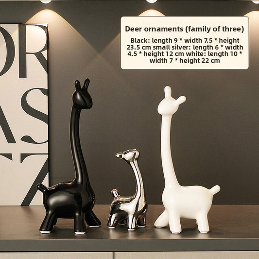 Animal Figurine Ceramic Decor