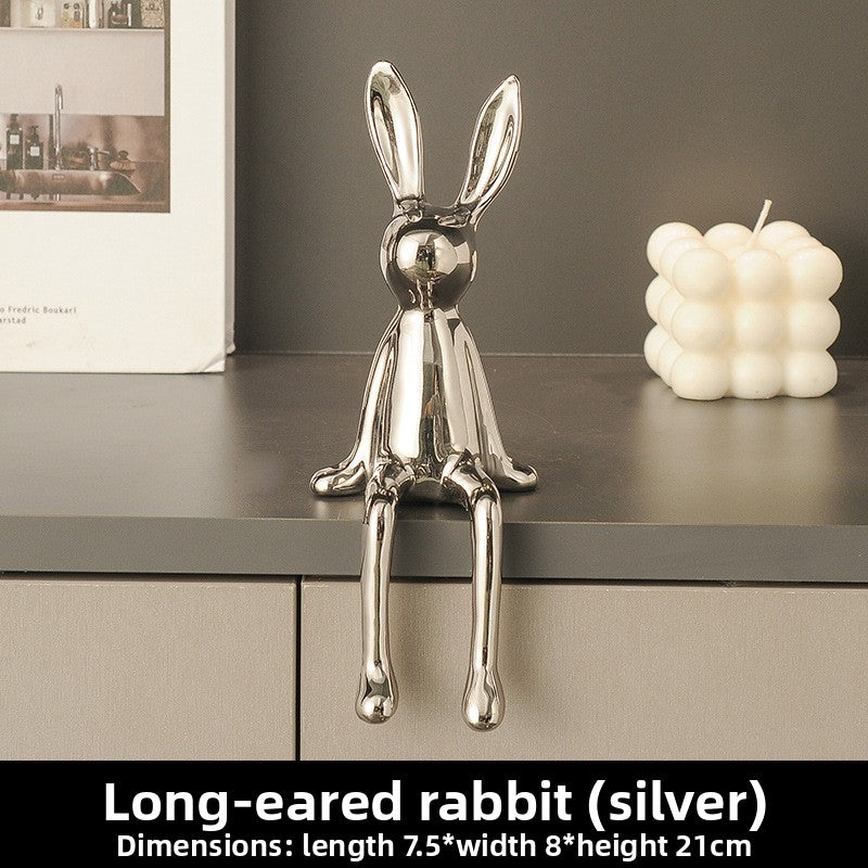 Animal Figurine Ceramic Decor