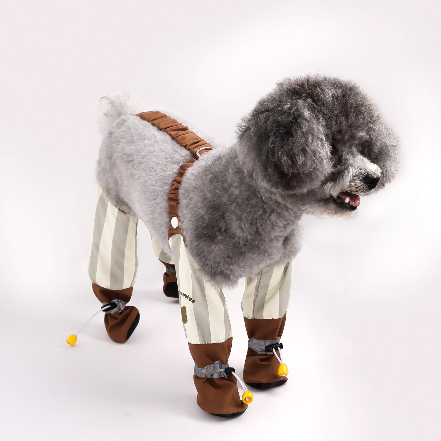 Animal Pattern Dog Pants with Foot Protection