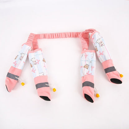 Animal Pattern Dog Pants with Foot Protection