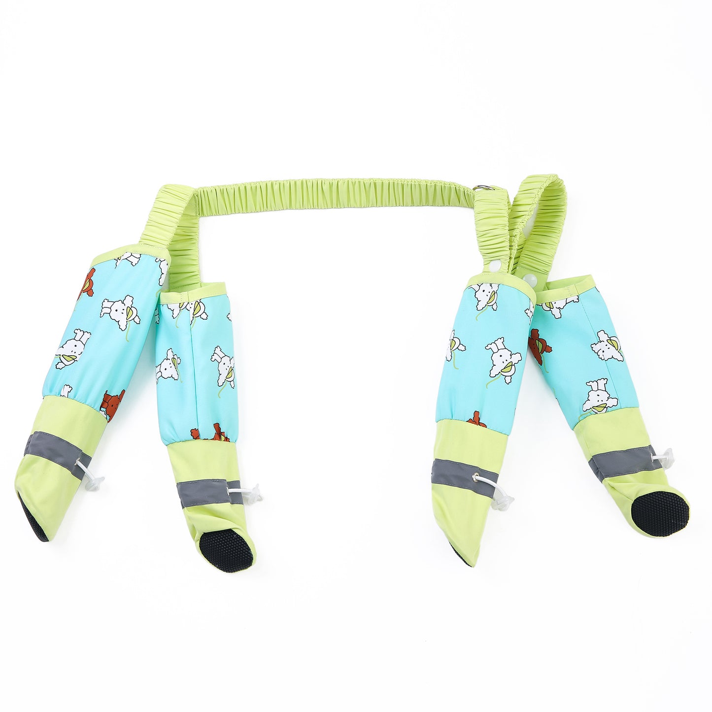 Animal Pattern Dog Pants with Foot Protection