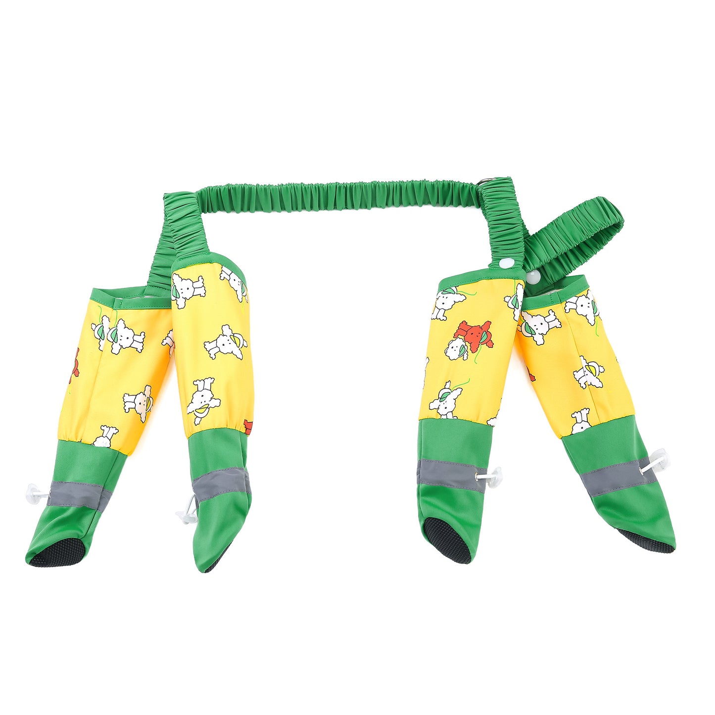 Animal Pattern Dog Pants with Foot Protection
