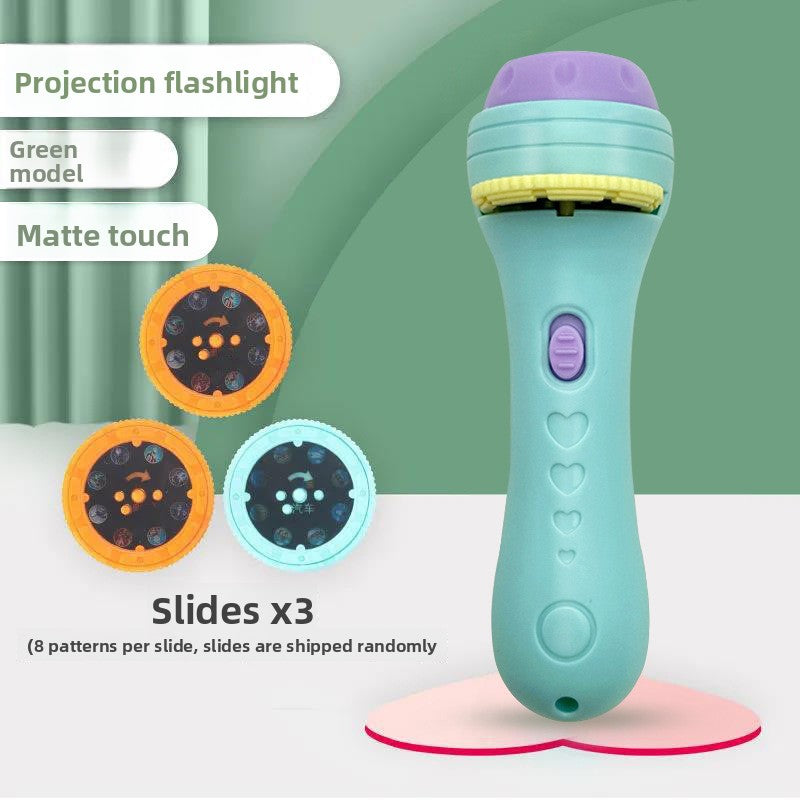 Animal Pattern Projection Flashlight Cognitive Learning Toy
