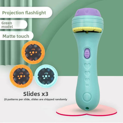 Animal Pattern Projection Flashlight Cognitive Learning Toy