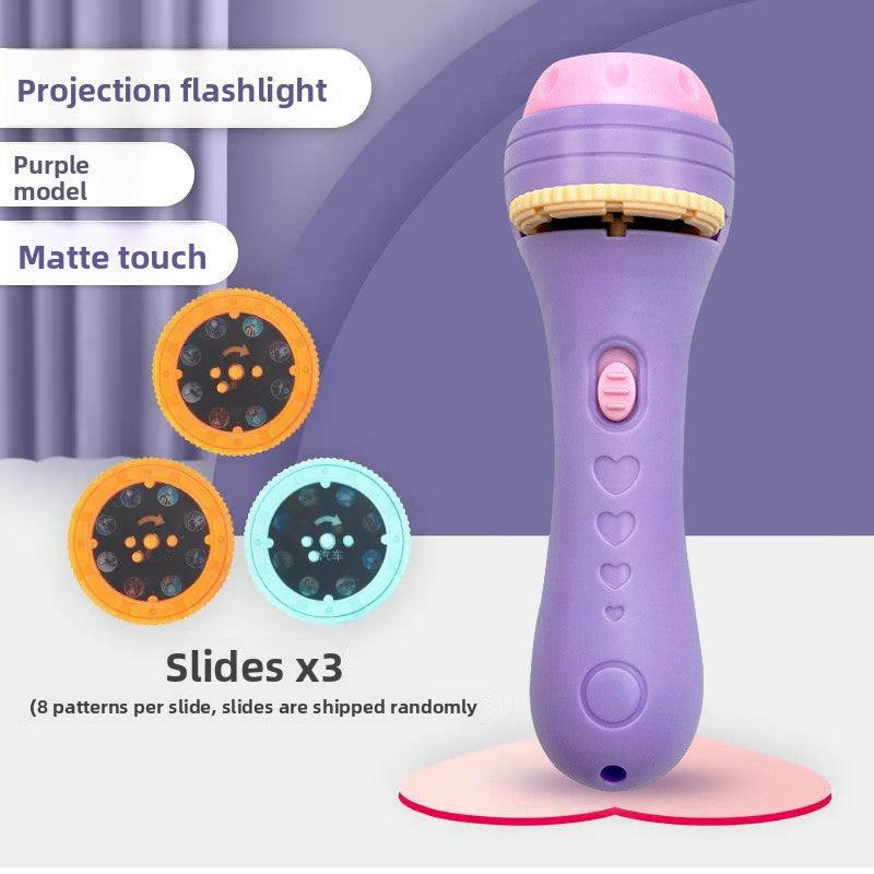 Animal Pattern Projection Flashlight Cognitive Learning Toy