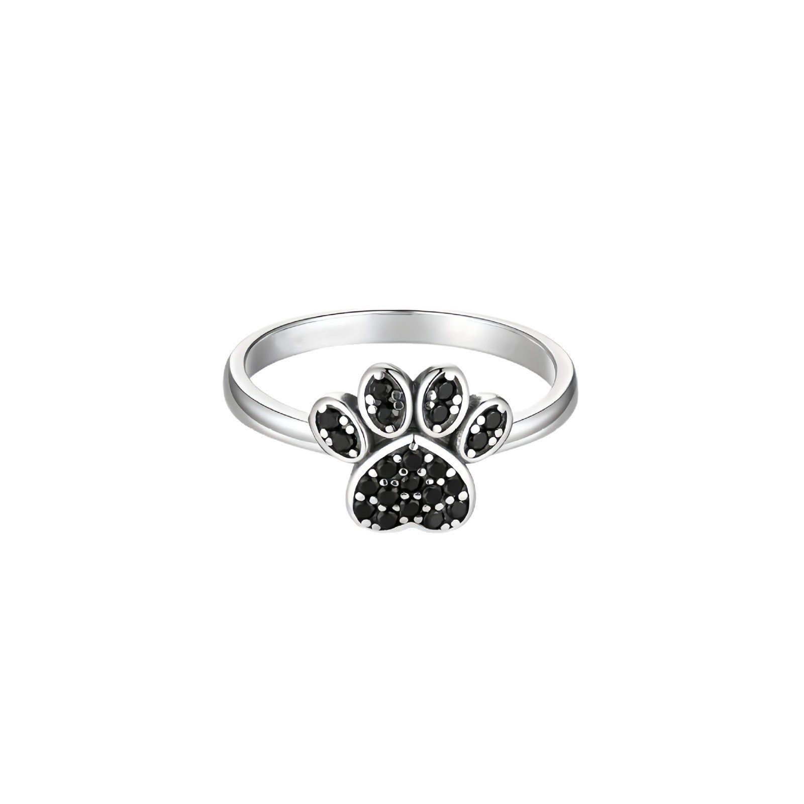 Animal Paw Print Fashion Ring