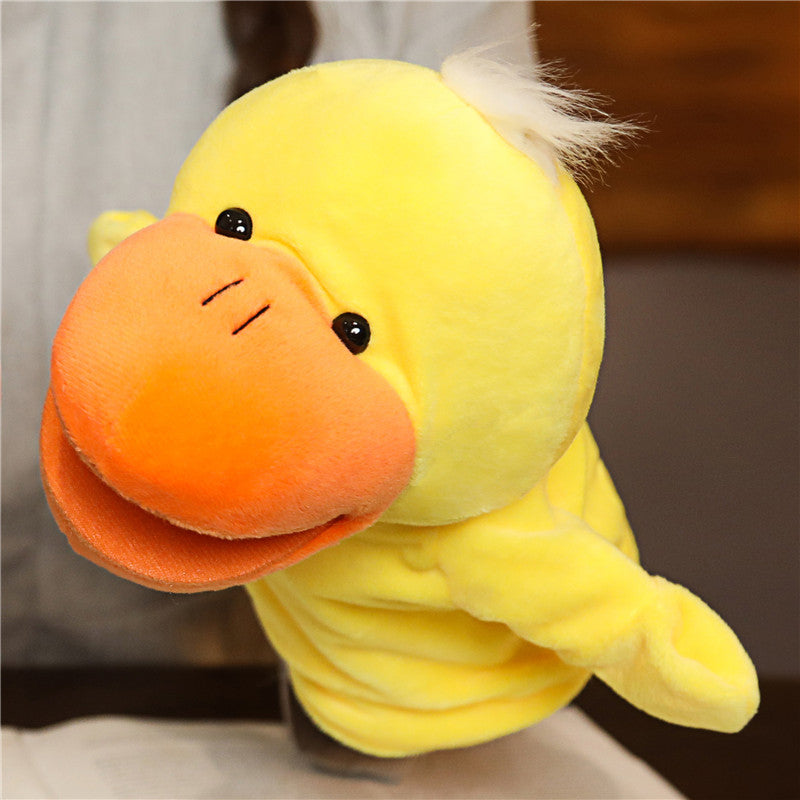 Animal Plush Hand Puppets for Interactive Play
