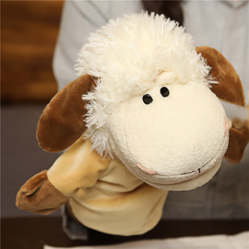 Animal Plush Hand Puppets for Interactive Play