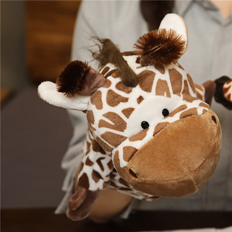 Animal Plush Hand Puppets for Interactive Play
