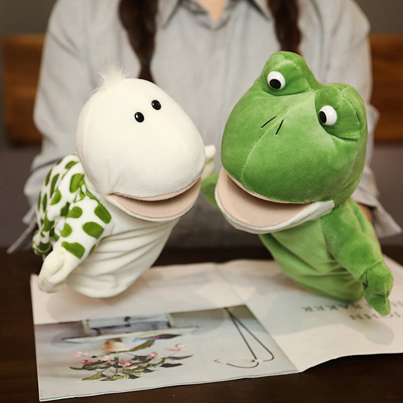 Animal Plush Hand Puppets for Interactive Play