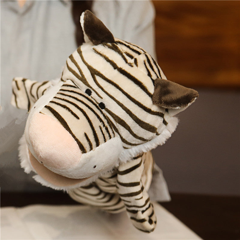 Animal Plush Hand Puppets for Interactive Play