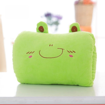 Animal Plush Hand Warmer Pillow