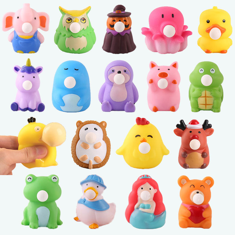 Animal Shape Squeeze Bubble Popper Sensory Toy