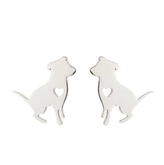 Animal-shaped stud earrings