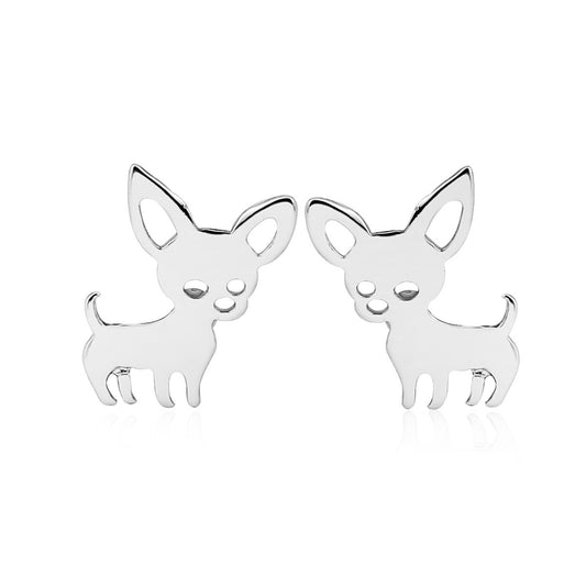 Animal-shaped stud earrings