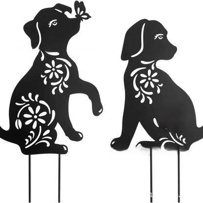 Animal Silhouette Garden Decoration