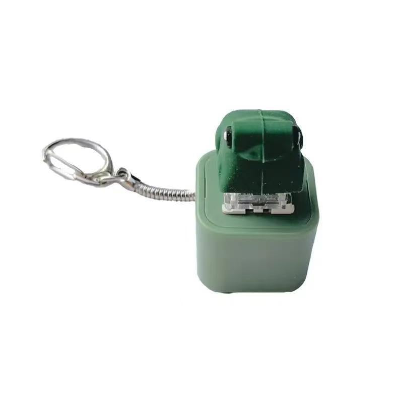 Animal Sound and Light Squeeze Keychain Toy