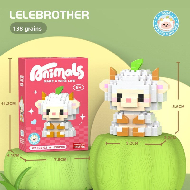Animal Themed Educational Building Blocks