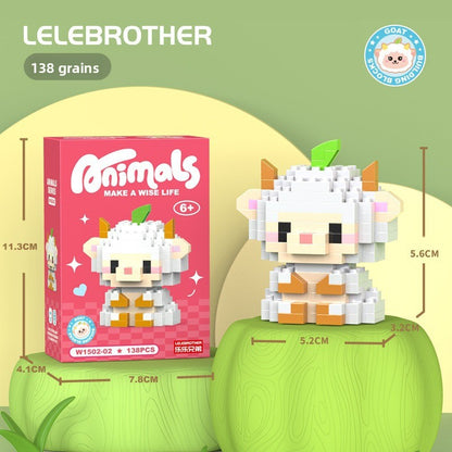 Animal Themed Educational Building Blocks
