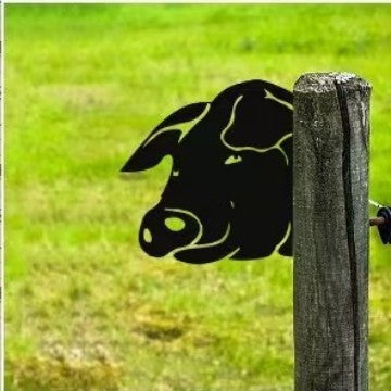 Animal-themed garden decor