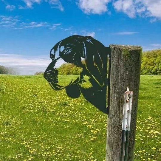 Animal-themed garden decor
