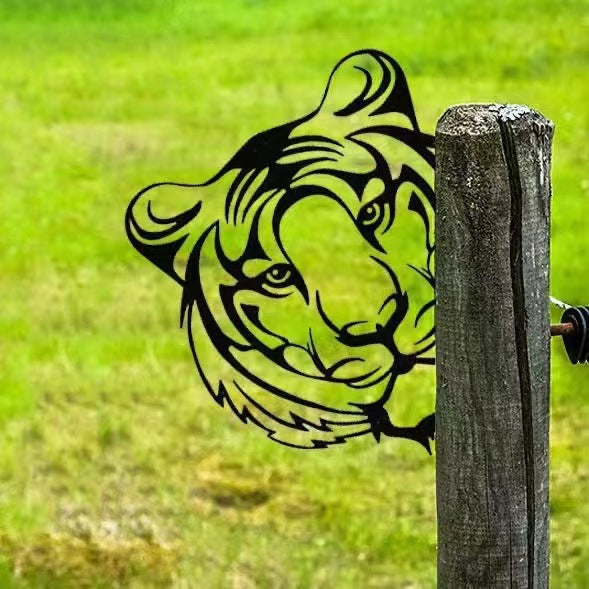 Animal-themed garden decor