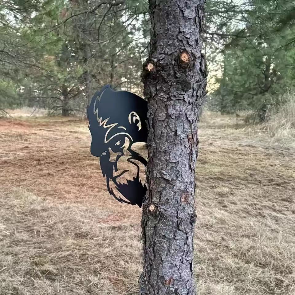 Animal-themed garden decor