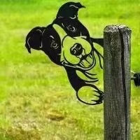 Animal-themed garden decor