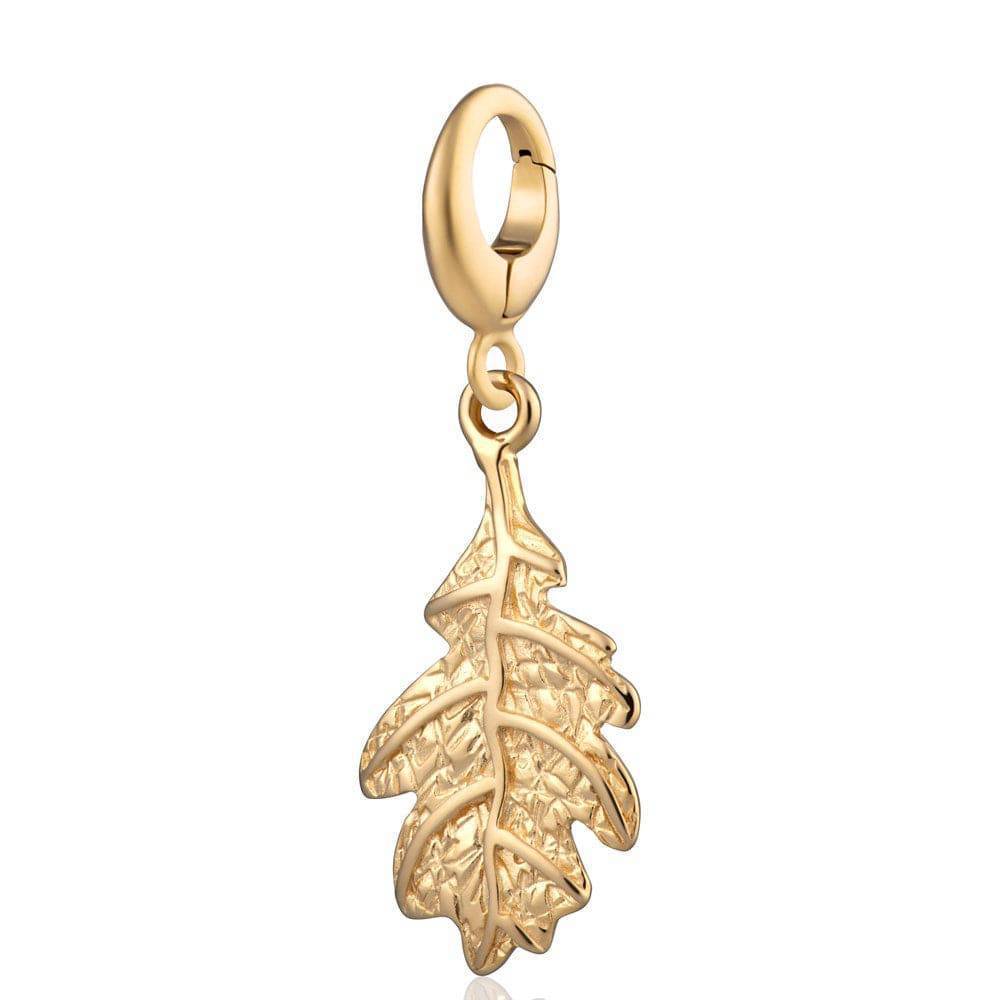 Animal Themed Stainless Steel Gold Plated Pendant Necklace
