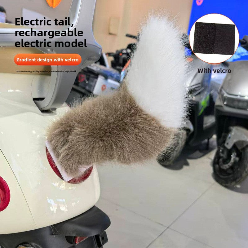 Animated Vehicle Tail Decoration with Voice Control