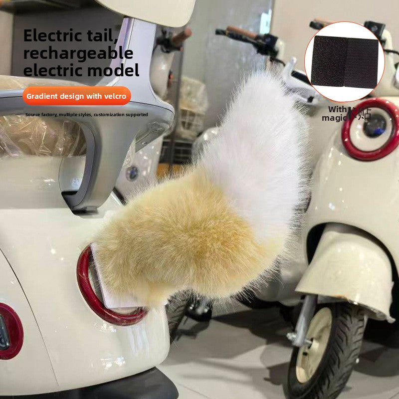 Animated Vehicle Tail Decoration with Voice Control