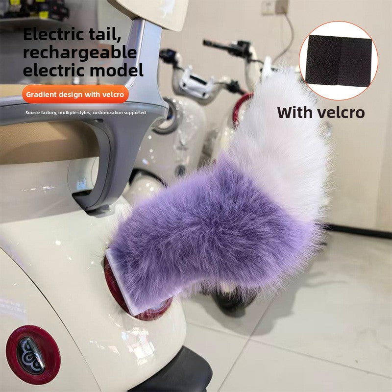 Animated Vehicle Tail Decoration with Voice Control