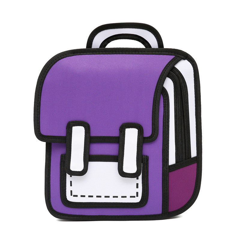 Anime 3D Multifunctional Children School Backpack