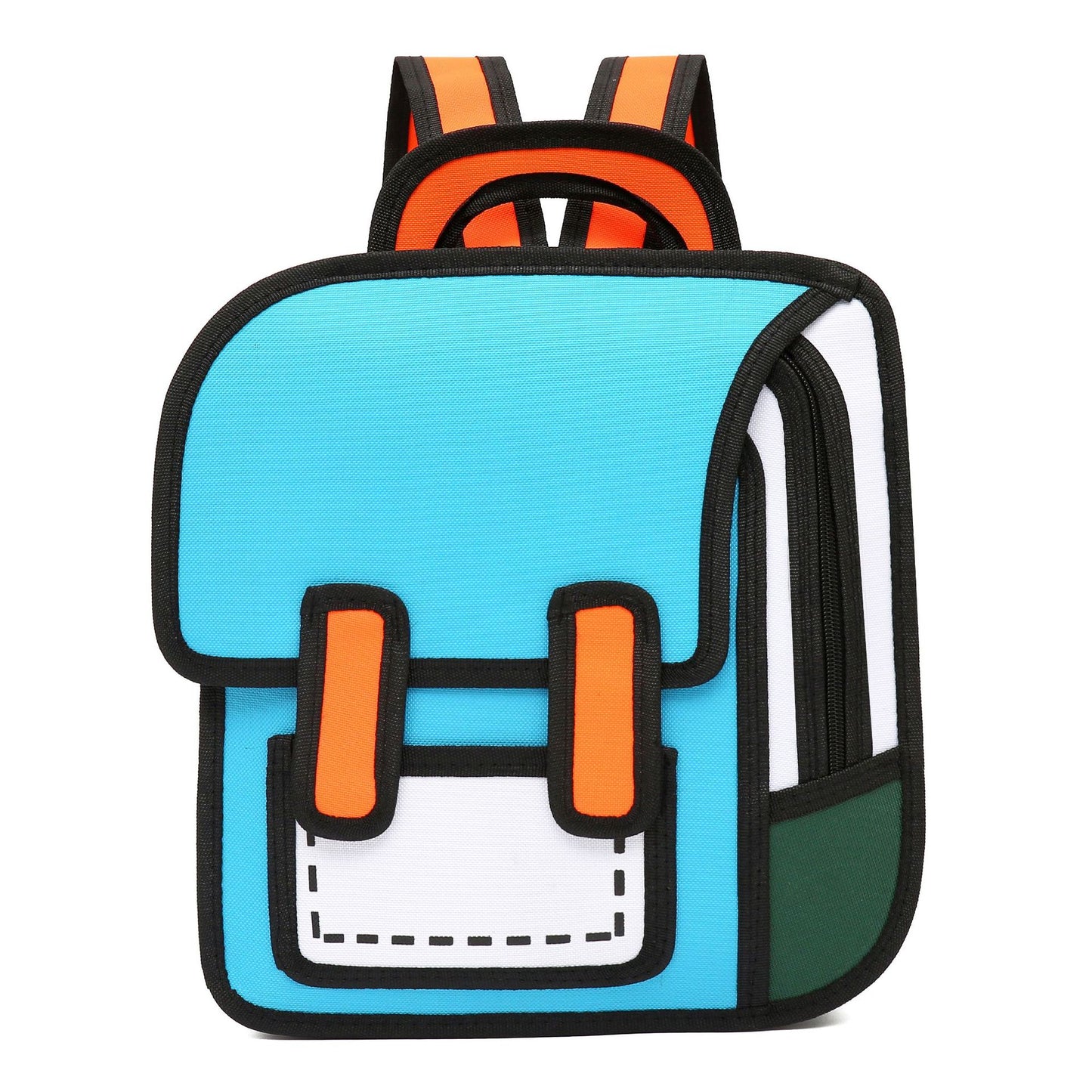 Anime 3D Multifunctional Children School Backpack
