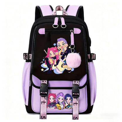 Anime cartoon backpack